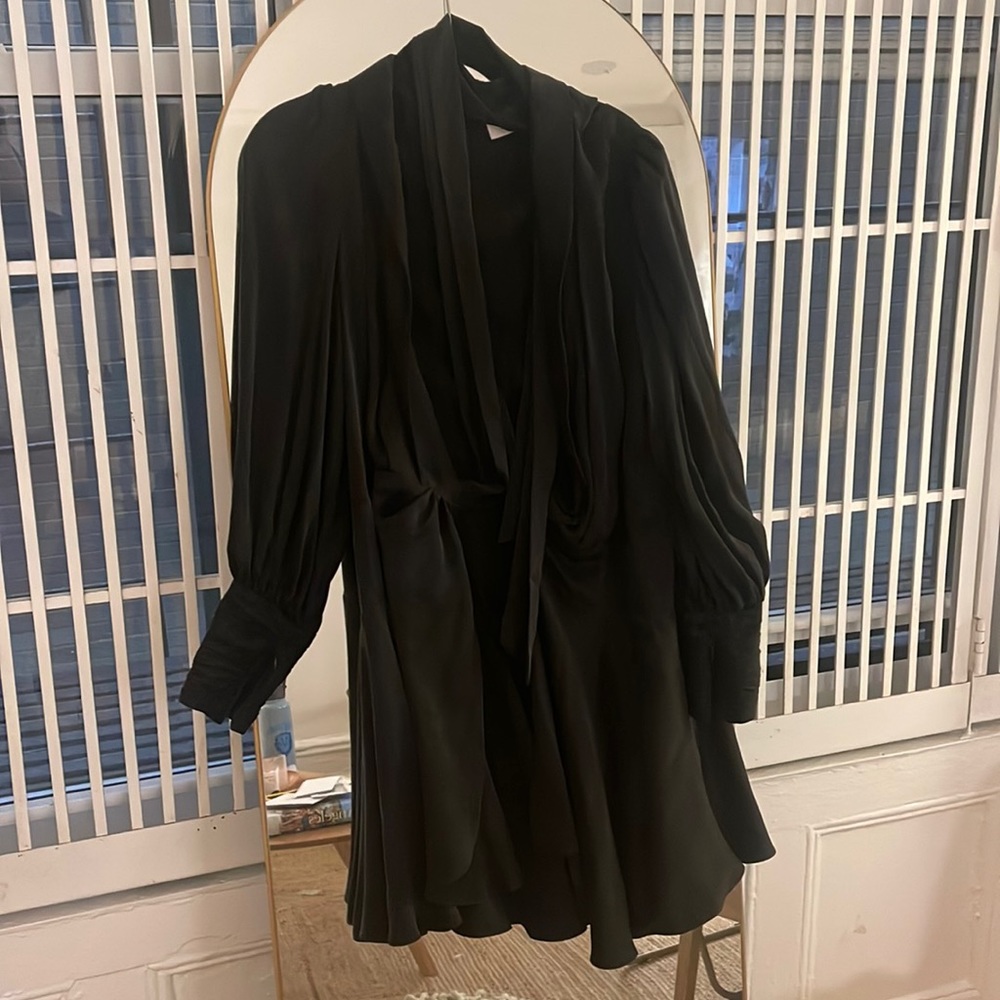 Zimmerman silk wrap dress